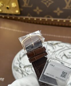 Đồng hồ Cartier Tank Louis Rep 1 1 mặt trắng mạ vàng hồng máy cơ tự động 27.8×38 (1)