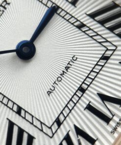 Đồng hồ Cartier Tank Louis Rep 1 1 mặt trắng mạ vàng hồng máy cơ tự động 27.8×38 (1)