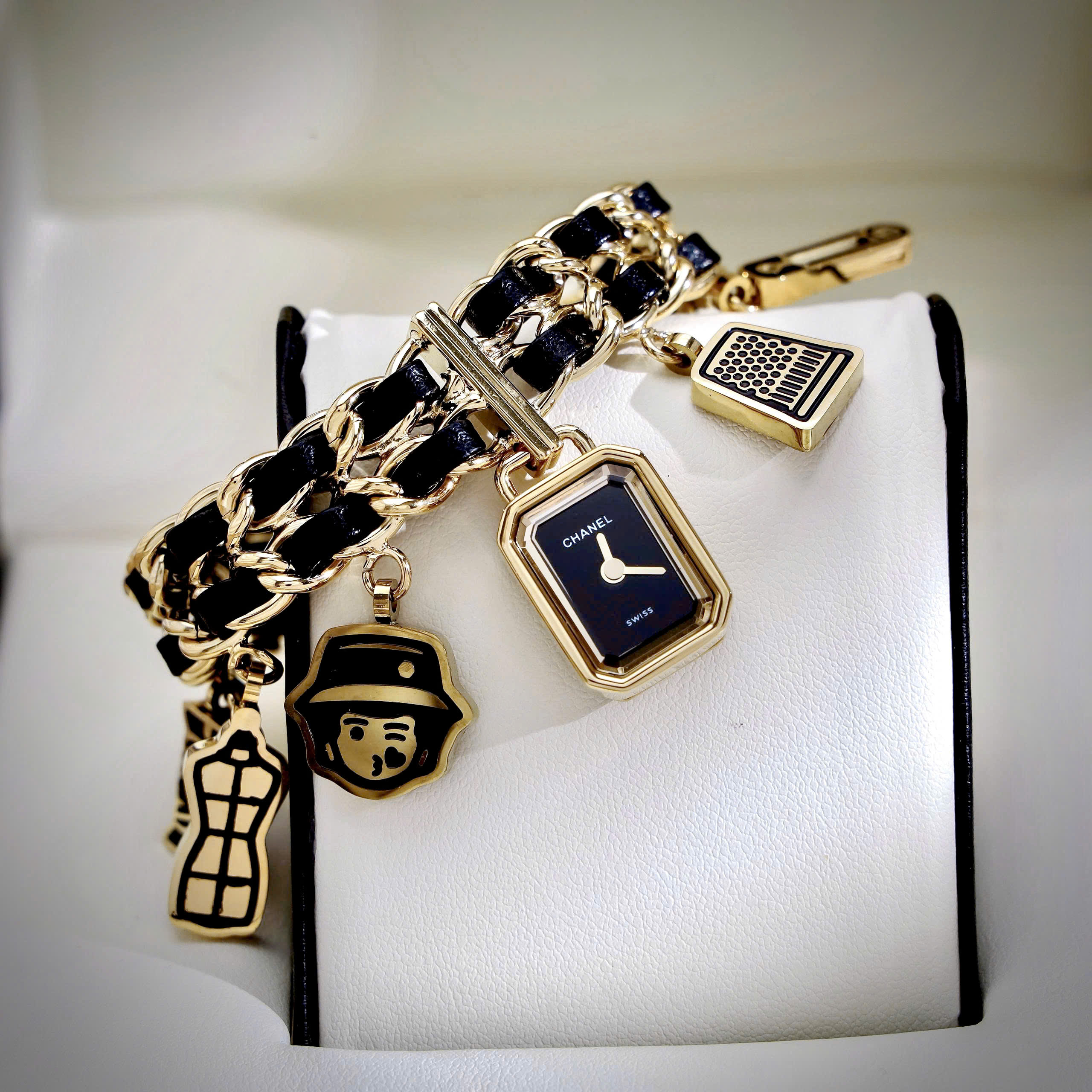 Đồng hồ Chanel Première charms H9859 máy pin nhật like auth 19.7 × 15.2 x 7.5 mm (11)