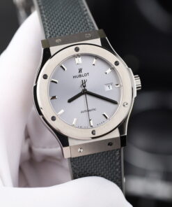 Đồng hồ Hublot Classic Fusion Replica 11 mặt xám vỏ titan siêu nhẹ nhà máy JJZ 42mm (2)