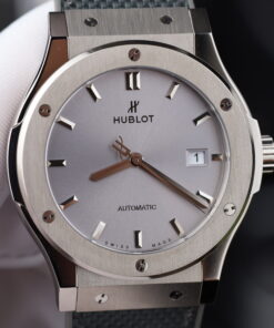 Đồng hồ Hublot Classic Fusion Replica 11 mặt xám vỏ titan siêu nhẹ nhà máy JJZ 42mm (2)