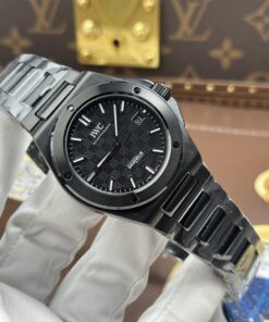 Đồng hồ IWC Ingenieur Rep cao cấp màu đen máy cơ Thuỵ Sỹ nhà máy GH 40mm (4)