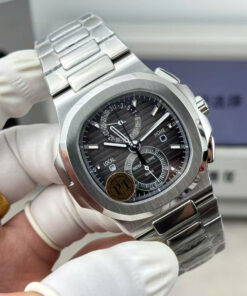 Đồng hồ Patek Philippe Nautilus 5990 Replica 11 mặt xám máy cơ Thụy Sỹ xưởng P1 40 (3)