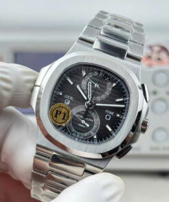 Đồng hồ Patek Philippe Nautilus 5990 Replica 11 mặt xám máy cơ Thụy Sỹ xưởng P1 40 (3)