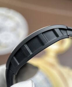 Đồng hồ Richard Mille RM055 Rep 11 vỏ gốm viền màu đồng dây cao su xưởng ZF 49.9×42 (1)