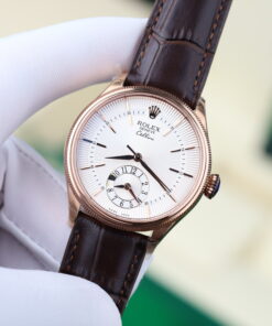Đồng hồ Rolex Cellini 50525 Replica 11 mặt trắng máy cơ Thuỵ Sỹ 39mm (1)