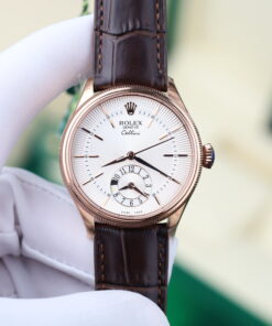 Đồng hồ Rolex Cellini 50525 Replica 11 mặt trắng máy cơ Thuỵ Sỹ 39mm (1)