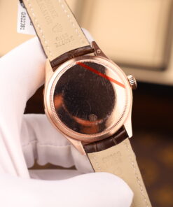 Đồng hồ Rolex Cellini Moonphase Replica 11 bọc vàng thật 18K nhà máy KZ 39mm (1)