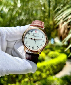 Đồng hồ Vacheron Constantin Rep 11 Historiques 86122 mạ vàng hồng mặt trắng 39mm (2)