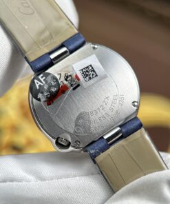 Đồng hồ nữ Cartier Ballon Blanc Rep 11 viền đính đá máy pin xưởng AF 30mm (2)