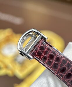 Đồng hồ nữ Cartier Ballon Bleu Rep 11 máy cơ tự động dây da xưởng AF 33mm (2)