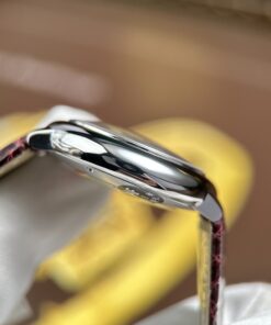 Đồng hồ nữ Cartier Ballon Bleu Rep 11 máy cơ tự động dây da xưởng AF 33mm (2)