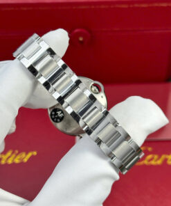 Đồng hồ nữ Cartier Ballon Bleu chế tác dây kim loại máy cơ tự động xưởng AF 33mm (2)