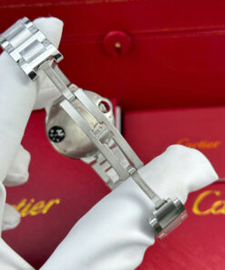 Đồng hồ nữ Cartier Ballon Bleu chế tác dây kim loại máy cơ tự động xưởng AF 33mm (2)