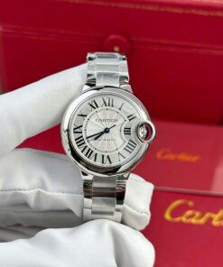 Đồng hồ nữ Cartier Ballon Bleu chế tác dây kim loại máy cơ tự động xưởng AF 33mm (2)