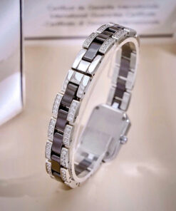 Đồng Hồ Chanel Premiere H2163 Nữ Dây Kim Loại Đính Đá Like Auth 20x26mm