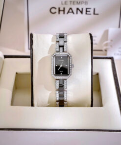 Đồng Hồ Chanel Premiere H2163 Nữ Dây Kim Loại Đính Đá Like Auth 20x26mm