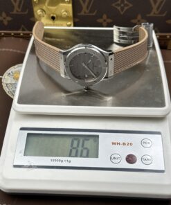 Đồng hồ Hublot Classic Fusion Rep cao cấp mặt nâu xám vỏ titan siêu nhẹ nhà máy JJZ 42mm (2)