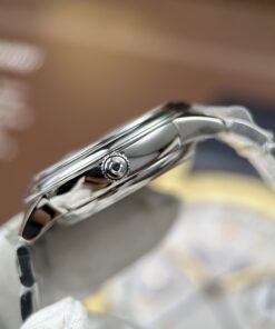 Đồng hồ Omega Replica 11 De Ville Prestige mặt số khảm xà cừ màu trắng 34mm (2)