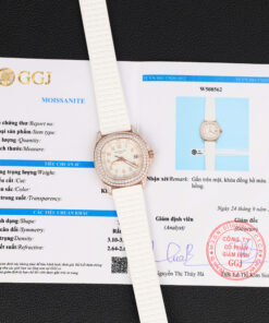 Đồng hồ Patek Philippe Aquanaut 5067 Replica 11 vỏ bọc vàng 18K đính full moissanite 35 (2)