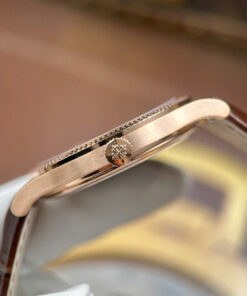 Đồng hồ Patek Philippe Rep 11 Calatrava 6119R mặt trắng vỏ mạ vàng hồng 39mm (1)