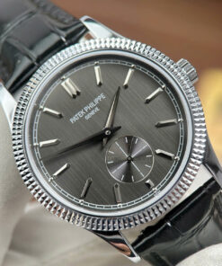 Đồng hồ Patek Philippe Replica 11 Calatrava 6119 mặt xám bộ máy cơ Thuỵ Sỹ 39mm (2)