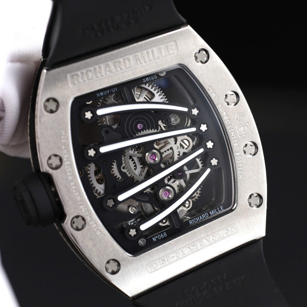 Đồng hồ Richard Mille RM59-01 chế tác bộ chuyển động tourbillon 51x43mm (2)