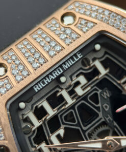 Đồng hồ Richard Mille RM67-01 Rep 11 máy cơ Thuỵ Sỹ vỏ đính full kim cương moissanite 38.7×47 (2)