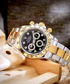 Đồng hồ Rolex Cosmograph Daytona Nam Demi Cọc Số Đá Fake Cao Cấp 40mm