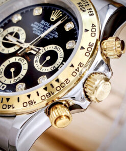 Đồng hồ Rolex Cosmograph Daytona Nam Demi Cọc Số Đá Fake Cao Cấp 40mm