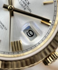 Đồng hồ Rolex Day-Date Replica 11 mặt bạc máy calibre 3255 Thuỵ Sỹ xưởng RC 40mm (2)