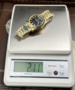 Đồng hồ Rolex Day-Date Replica cao cấp mặt đen máy calibre 3255 Thuỵ Sỹ xưởng RC 40mm (2)