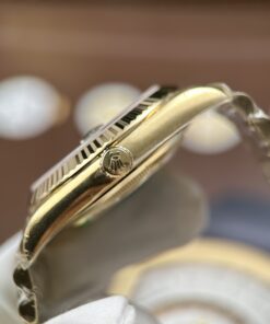 Đồng hồ Rolex nam chế tác Day-Date mặt xanh ombre máy calibre 3255 Thuỵ Sỹ xưởng RC 40mm (2)