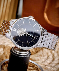 Đồng hồ Tissot Tradition Open Heart Powermatic 80 Mặt Đen Máy Lộ Cơ Fake 11 40mm