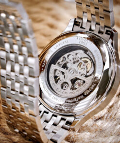 Đồng hồ Tissot Tradition Open Heart Powermatic 80 Mặt Đen Máy Lộ Cơ Fake 11 40mm