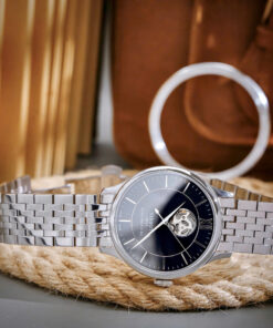 Đồng hồ Tissot Tradition Open Heart Powermatic 80 Mặt Đen Máy Lộ Cơ Fake 11 40mm