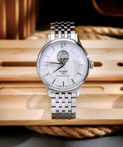 Đồng hồ Tissot Tradition Open Heart Powermatic 80 Mặt Trắng Máy Lộ Cơ Fake 11 40mm