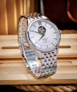Đồng hồ Tissot Tradition Open Heart Powermatic 80 Mặt Trắng Máy Lộ Cơ Fake 11 40mm