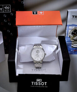 Đồng hồ Tissot Tradition Open Heart Powermatic 80 Mặt Trắng Máy Lộ Cơ Fake 11 40mm