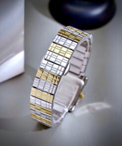 Đồng hồ Versace Mosaic nữ demi vàng gold dây kim loại máy pin nhật like auth 22mm