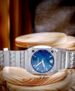 Đồng hồ Versace VE8F00524 Antares Nam Dây Kim Mặt Xanh Blue Loại Fake 11 44mm