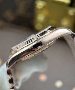 Đồng hồ nam Rolex Day-Date Replica 11 mặt xanh lá cây máy calibre 3255 Thuỵ Sỹ xưởng RC 40mm (2)