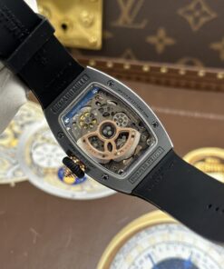 Đồng hồ nữ Richard Mille RM07-01 Replica 11 vỏ gốm đen máy cơ Thuỵ Sỹ super clone xưởng ZF 36mm (2)