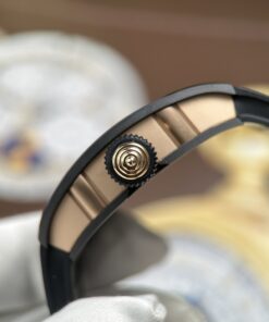 Đồng hồ nữ Richard Mille RM07-01 Replica 11 vỏ gốm đen máy cơ Thuỵ Sỹ super clone xưởng ZF 36mm (2)