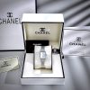 Đồng Hồ Chanel Première nữ mặt xà cừ trắng đính đá viền like auth 20x26mmm