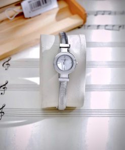 Đồng Hồ Michael Kors Gramercy Analogue nữ mặt xà cừ dây kim loại like auth 21mm