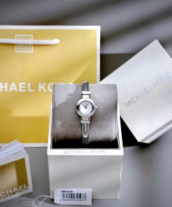 Đồng Hồ Michael Kors Gramercy Analogue nữ mặt xà cừ dây kim loại like auth 21mm