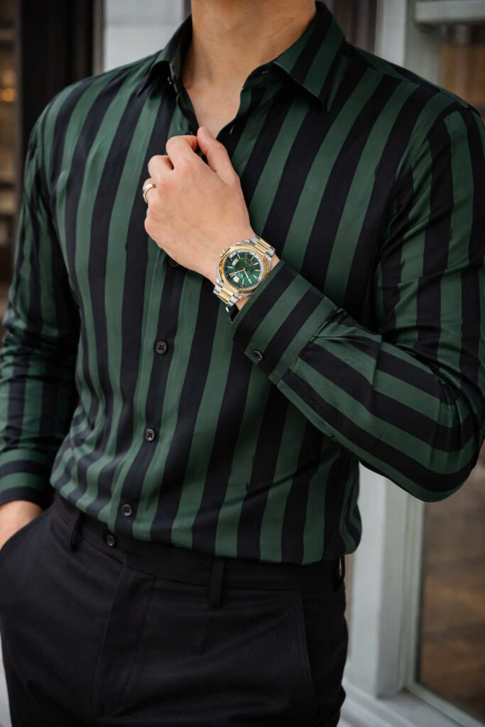 Đồng Hồ Versace Couple nam demi mặt xanh ngọc máy pin nhật like auth 42mm