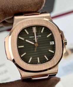 Đồng Hồ Patek Philippe Nautilus 5711 Bọc Vàng Thật Rep11 Nhà Máy 3k 40mm