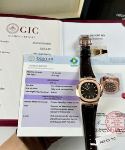 Đồng Hồ Patek Philippe Nautilus 5711 Bọc Vàng Thật Rep11 Nhà Máy 3k 40mm